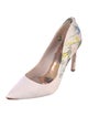 Ted Baker Floral Print Slingback Pumps