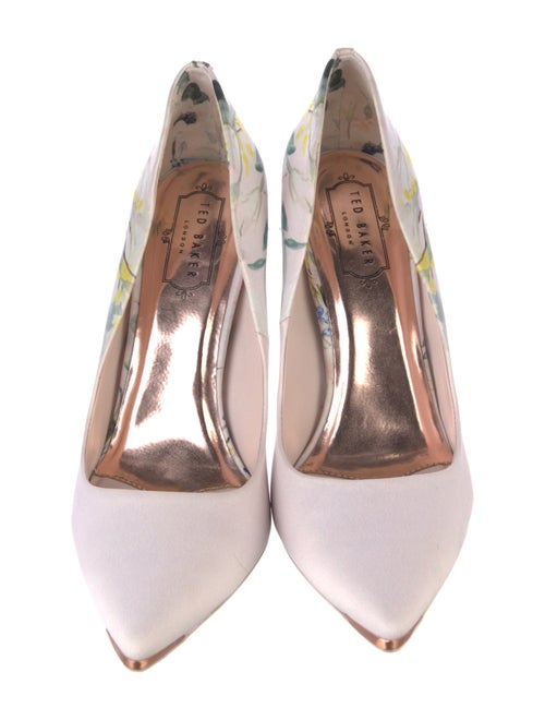 Ted Baker Floral Print Slingback Pumps