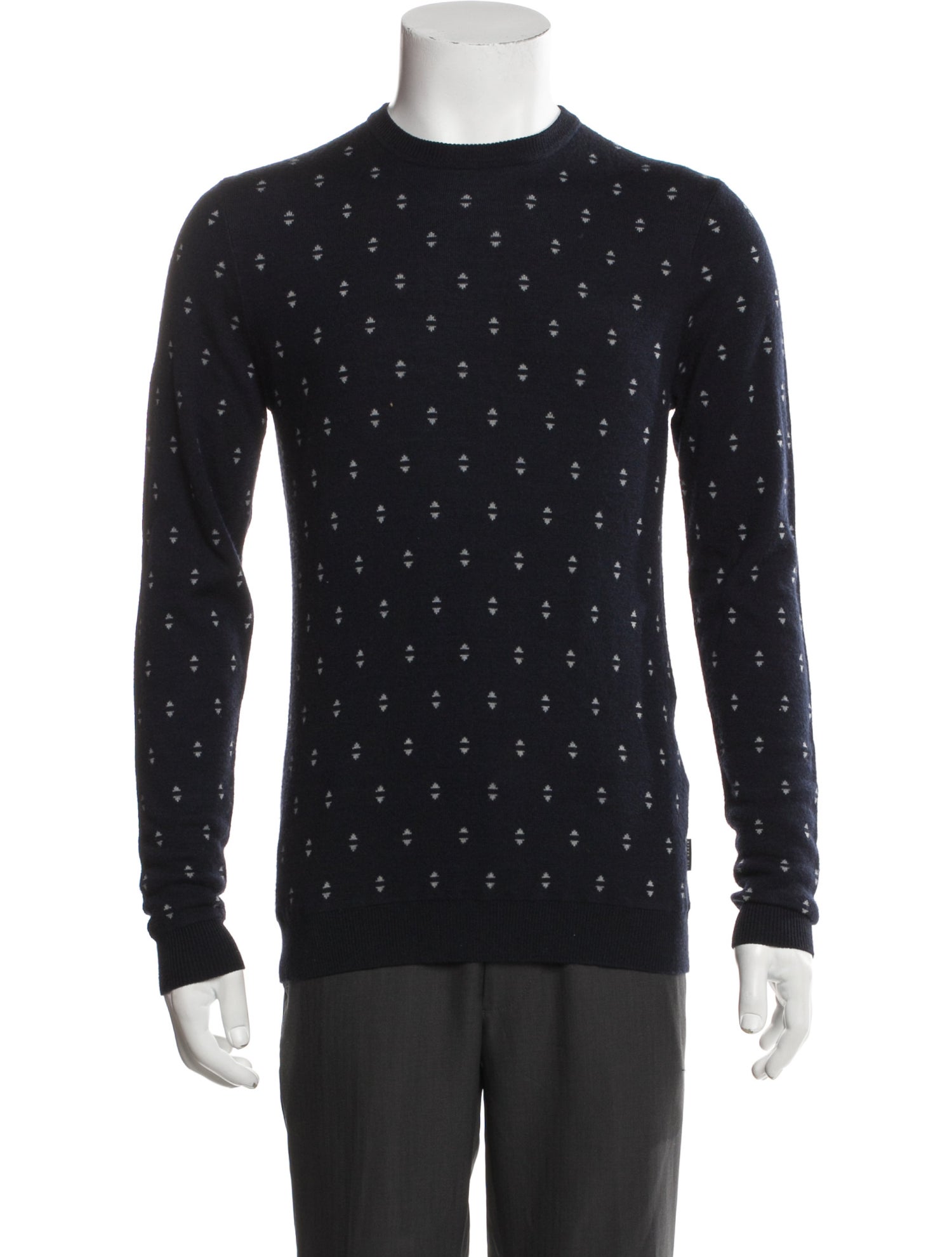 Ted Baker Wool Printed Pullover