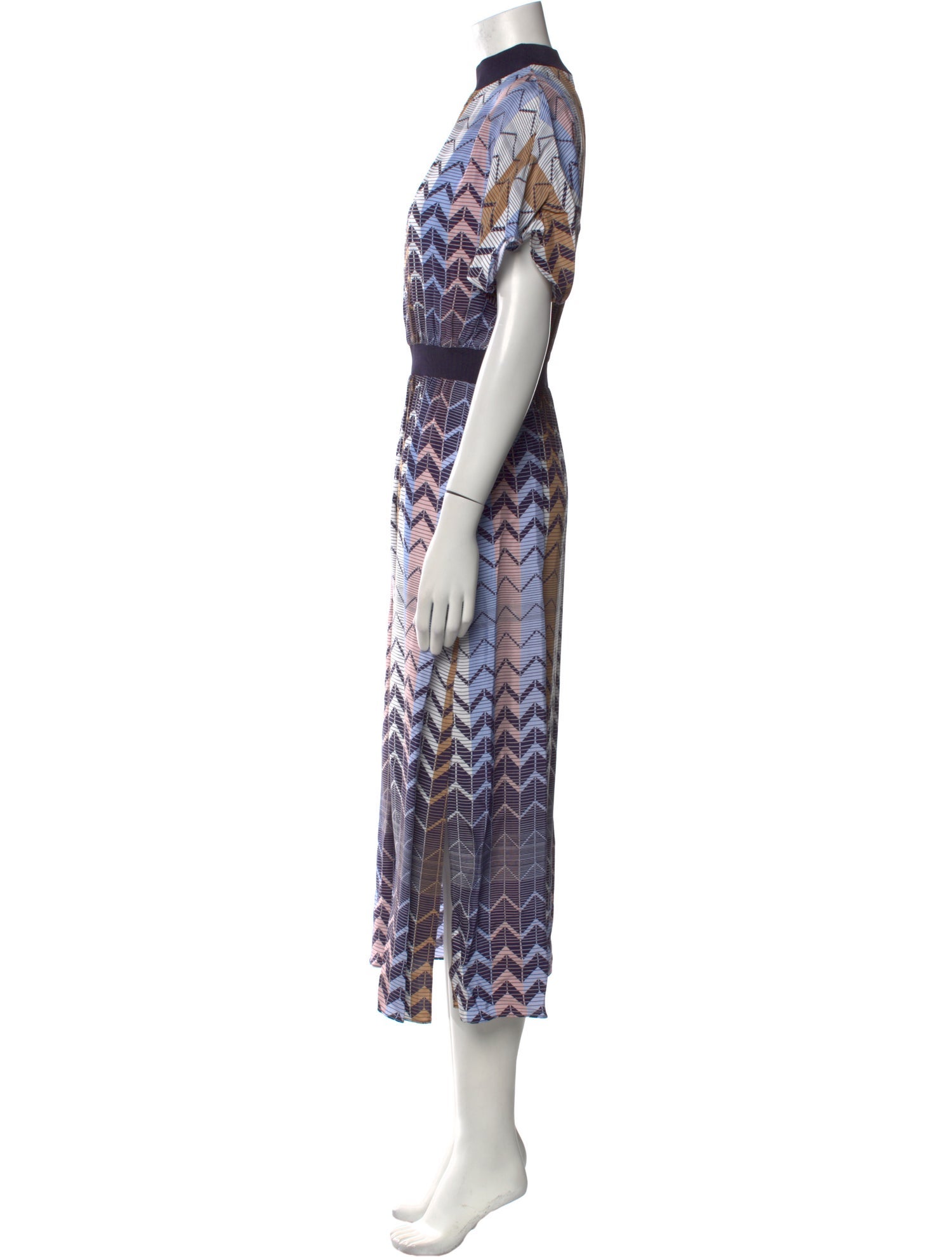 Ted Baker Printed Long Dress