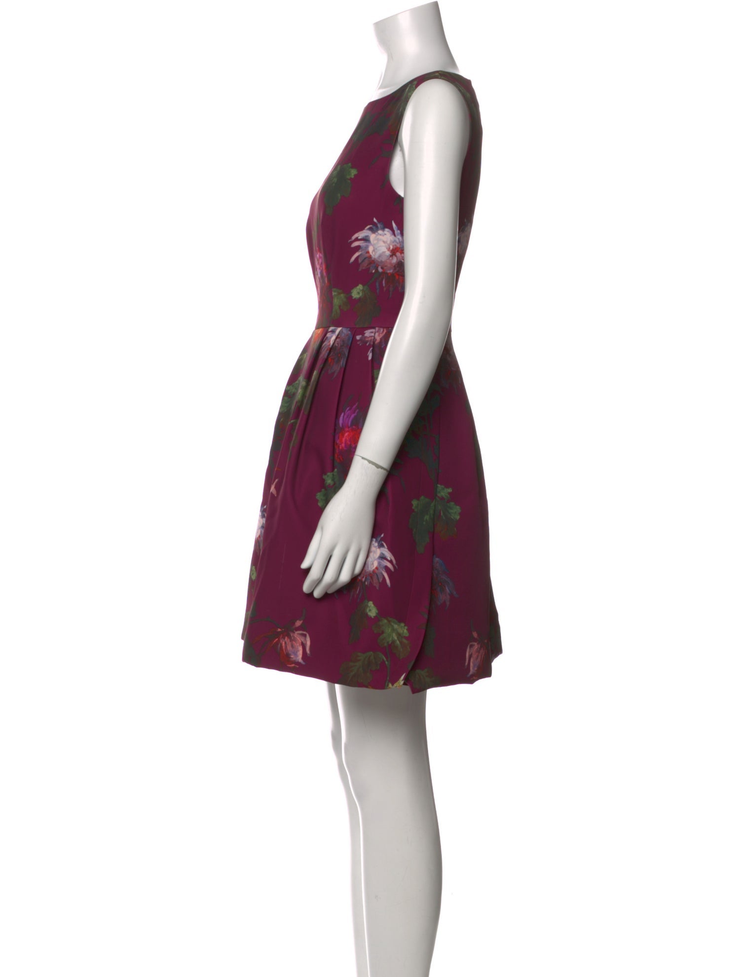 Ted Baker Floral Print Mini Dress