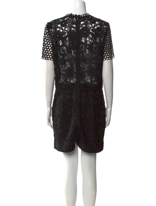 Ted Baker Lace Pattern Crew Neck Romper