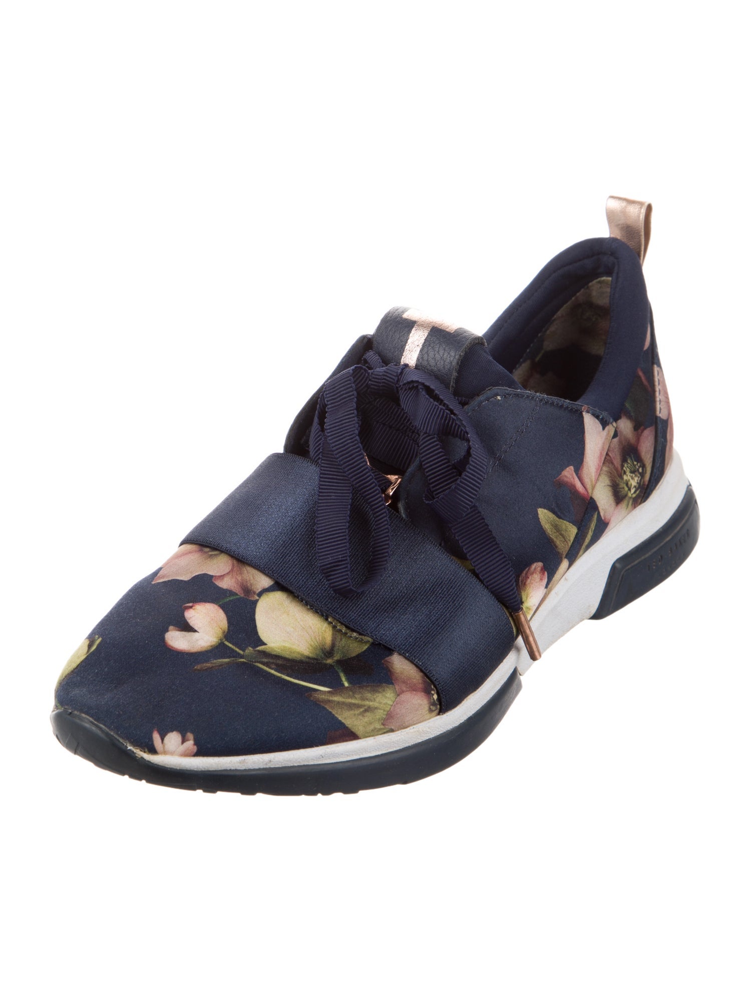 Ted Baker Floral Print Athletic Sneakers