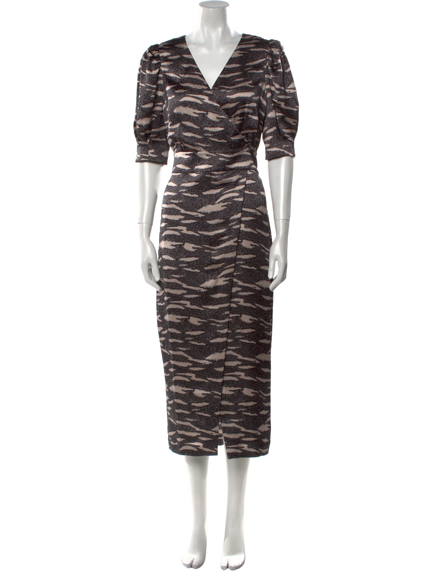 Ted Baker Animal Print Long Dress