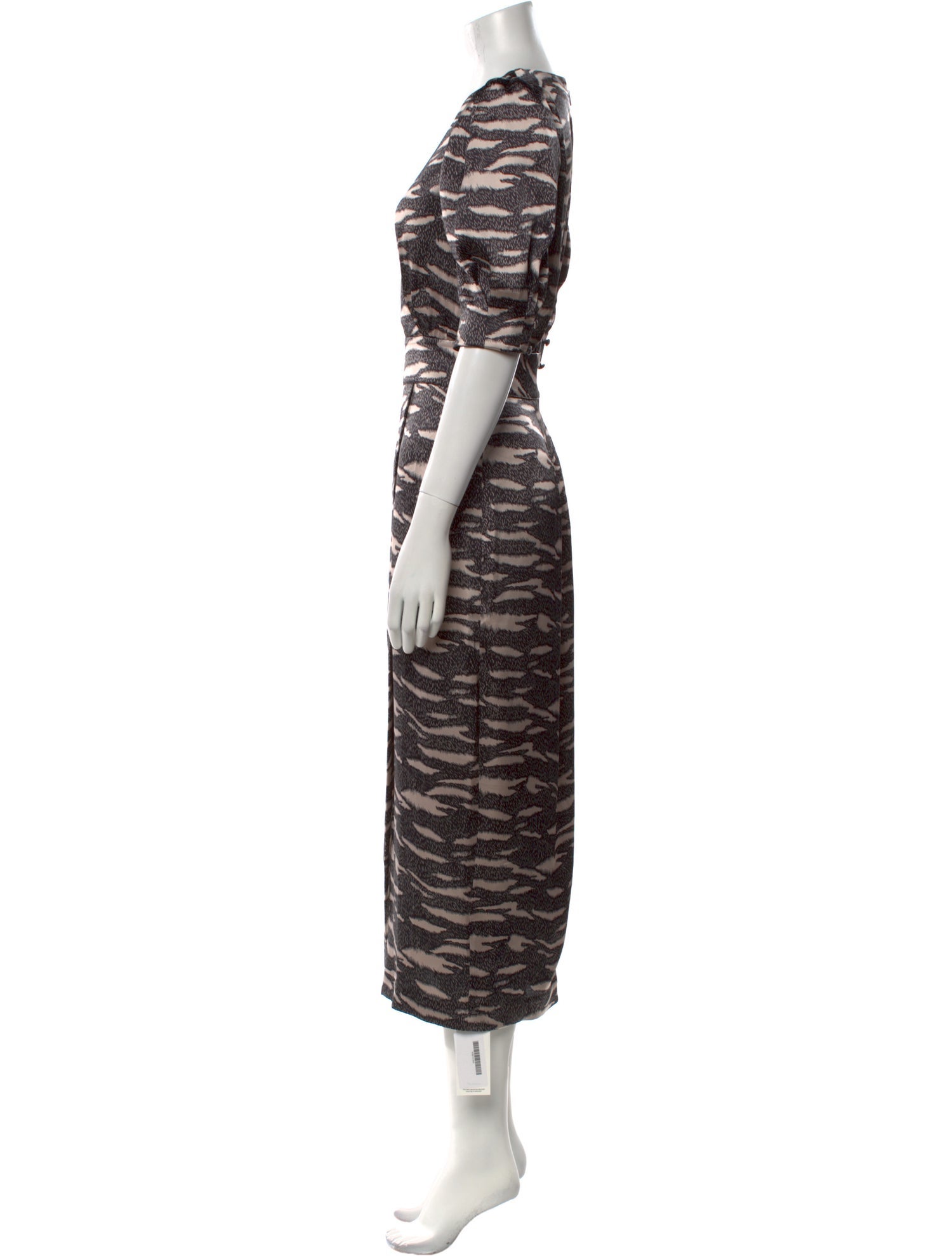 Ted Baker Animal Print Long Dress