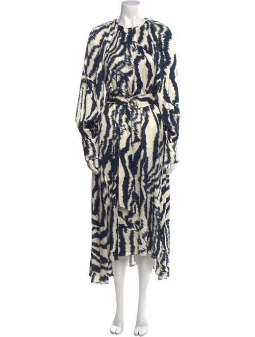 Ted Baker Printed Long Dress