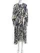 Ted Baker Printed Long Dress