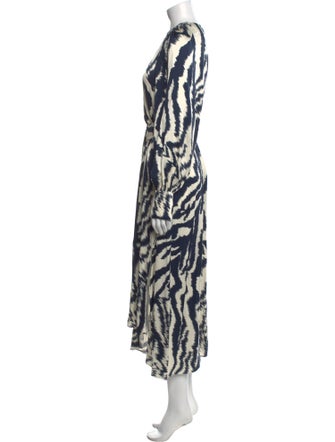 Ted Baker Printed Long Dress