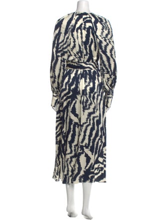 Ted Baker Printed Long Dress