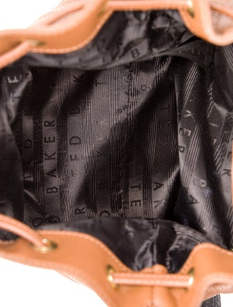 Ted Baker Leather Bucket Bag