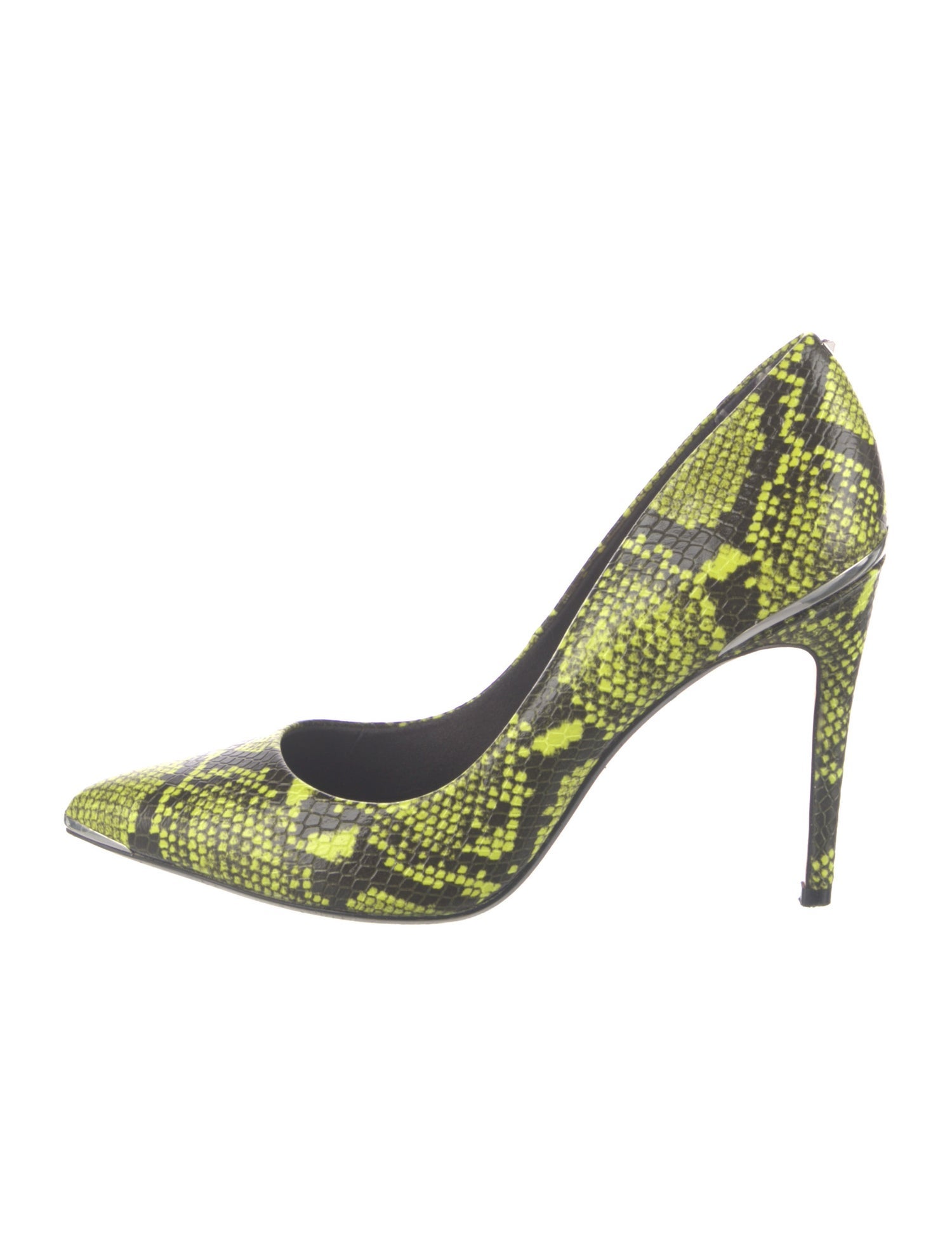 Ted Baker Leather Animal Print Pumps