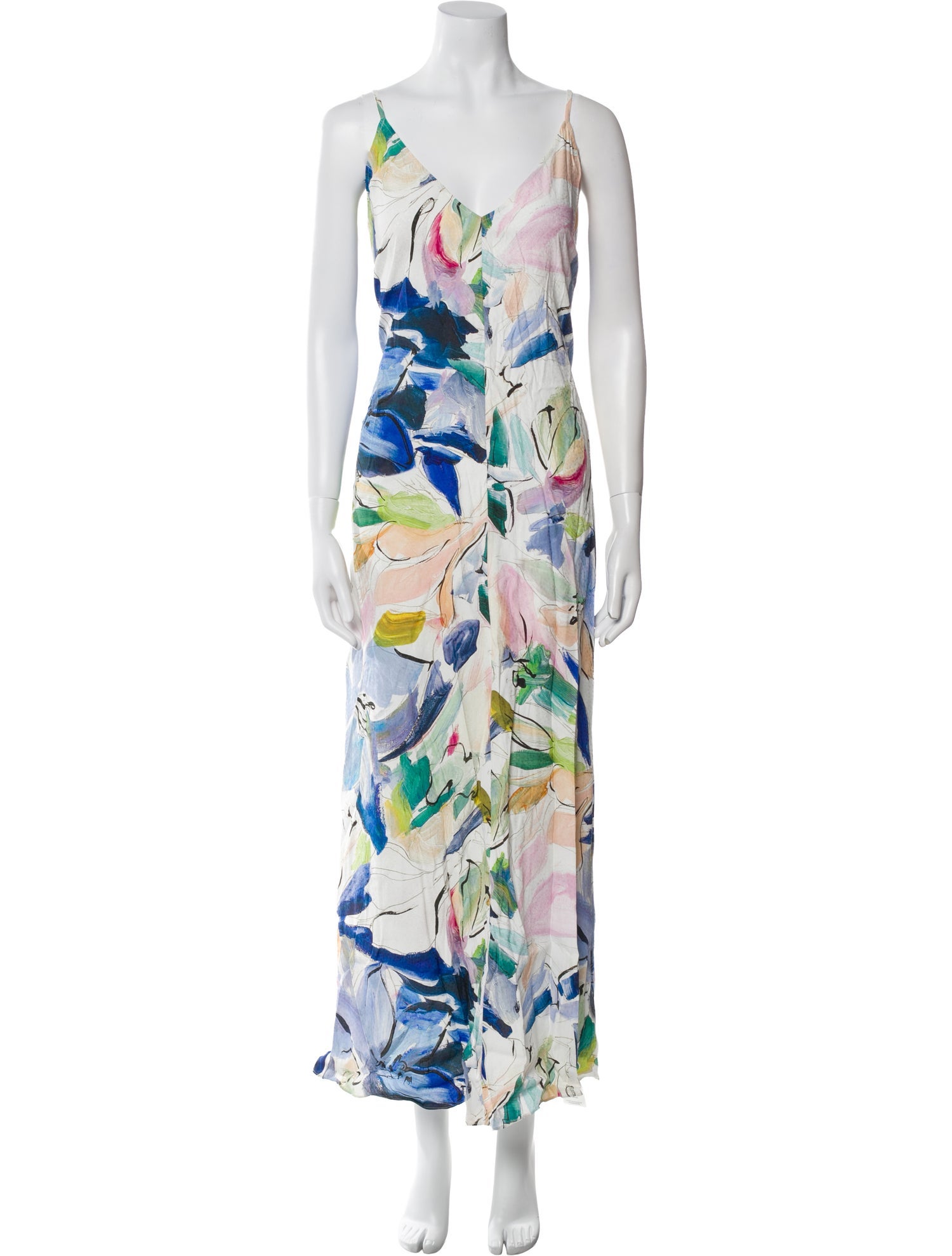 Ted Baker Floral Print Long Dress