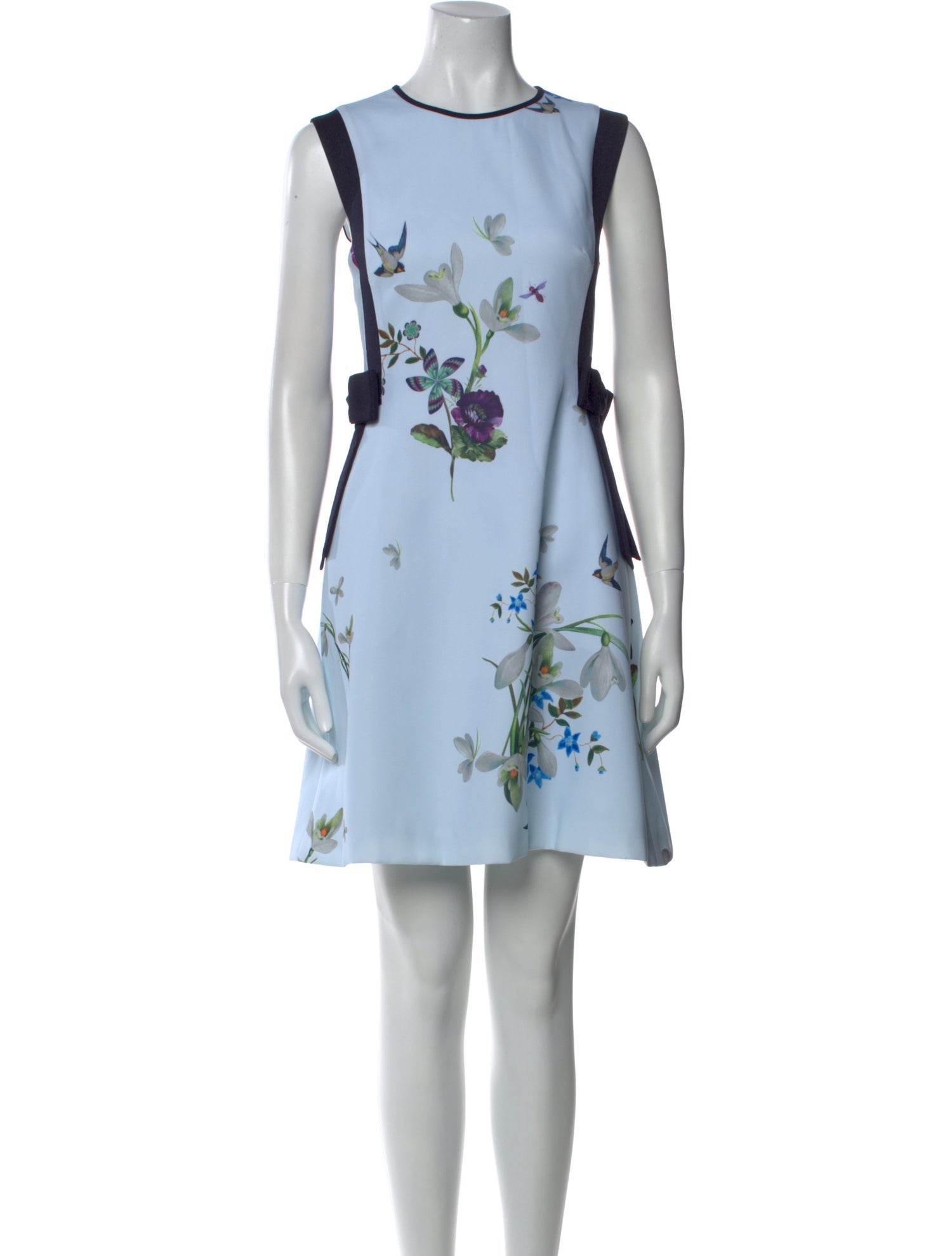 Ted Baker Floral Print Mini Dress