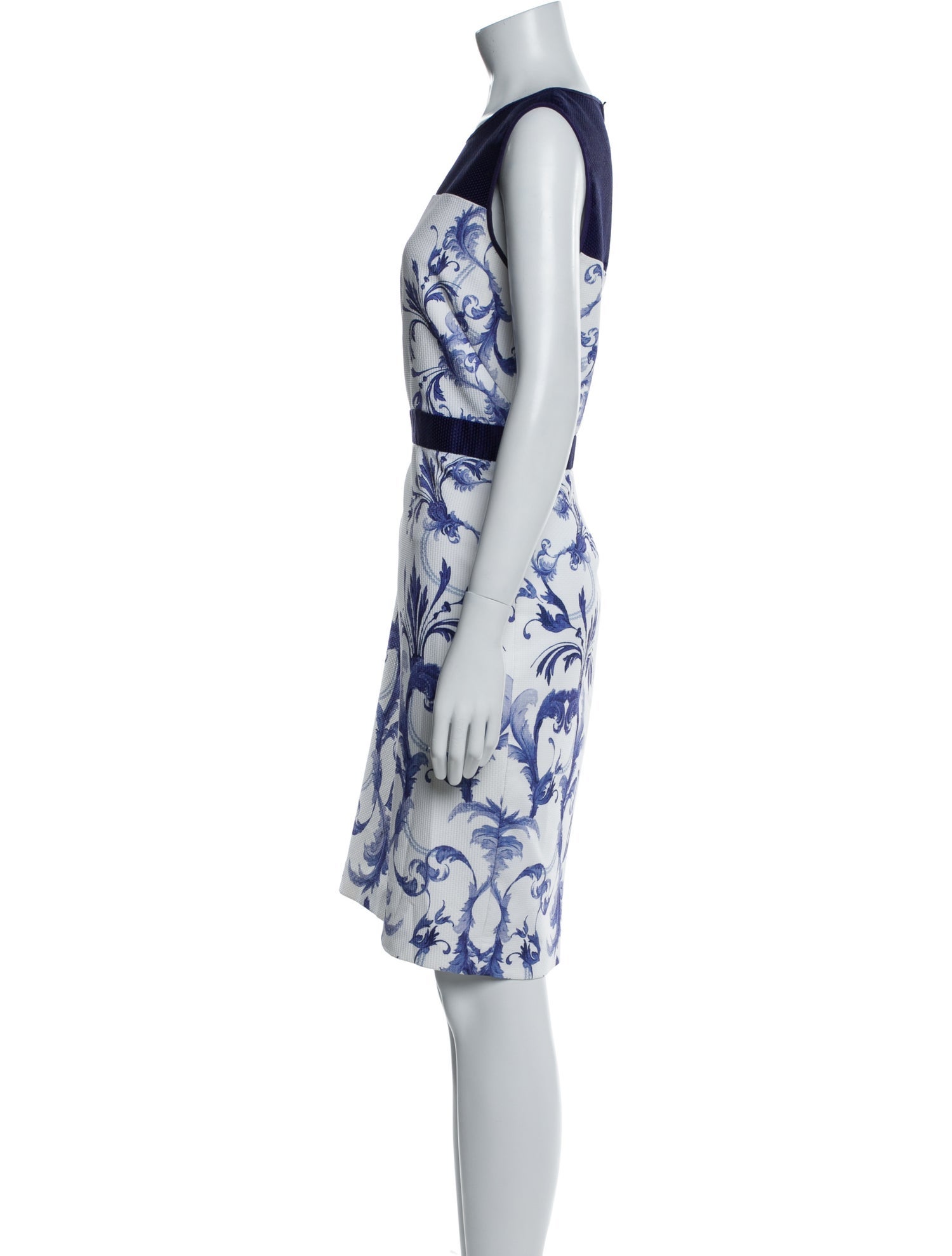 Ted Baker Printed Knee-Length Dress