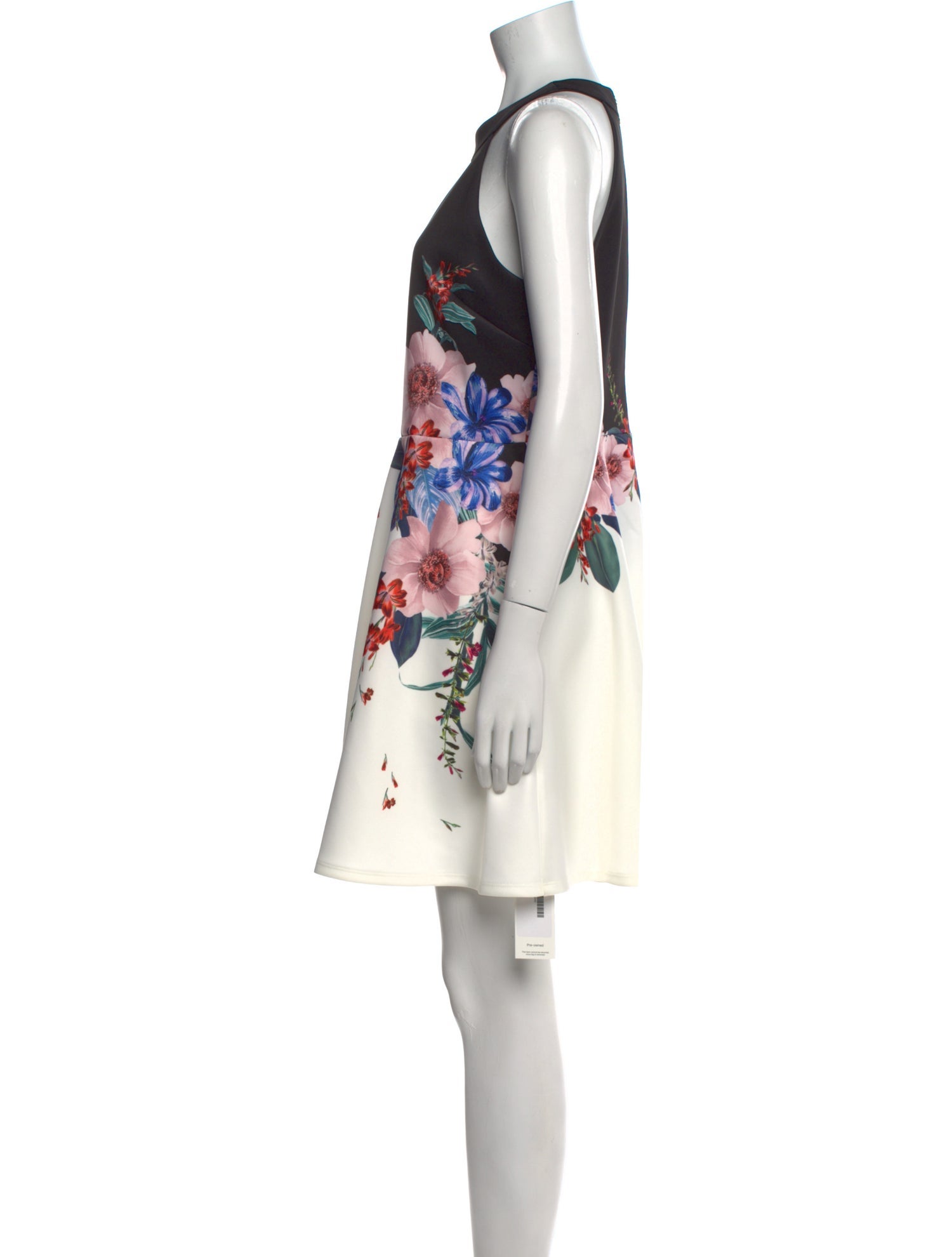 Ted Baker Floral Print Mini Dress w/ Tags