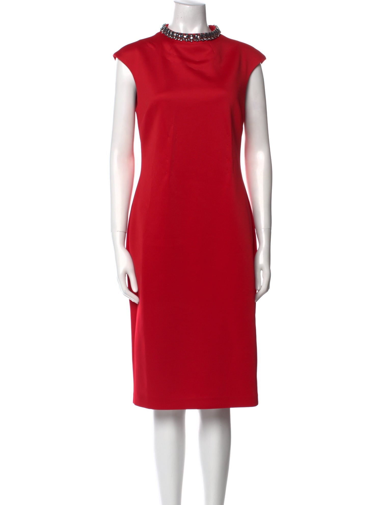 Ted Baker Mock Neck Midi Length Dress