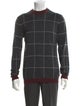 Ted Baker Wool Plaid Print Sweatshirt