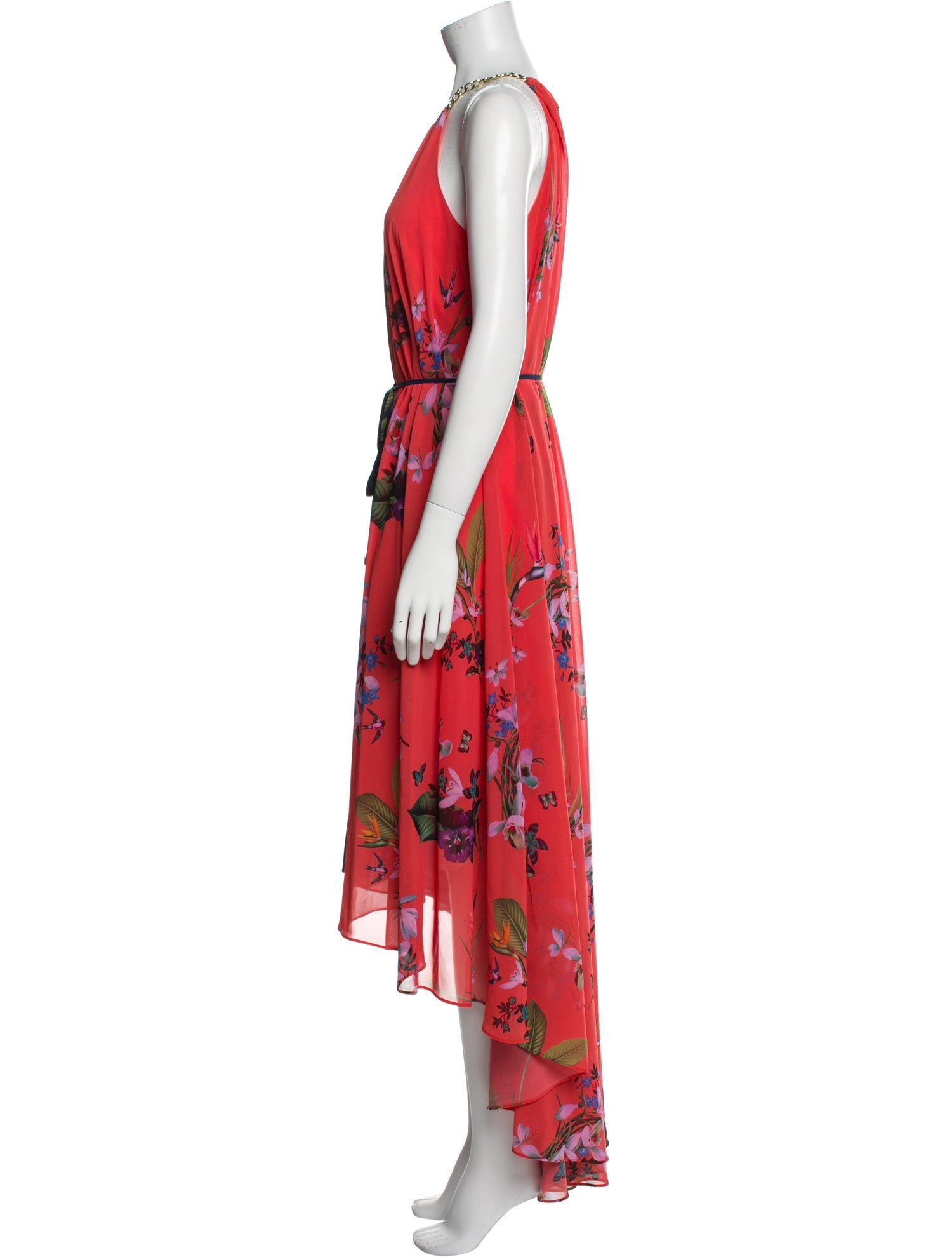Ted Baker Floral Print Long Dress