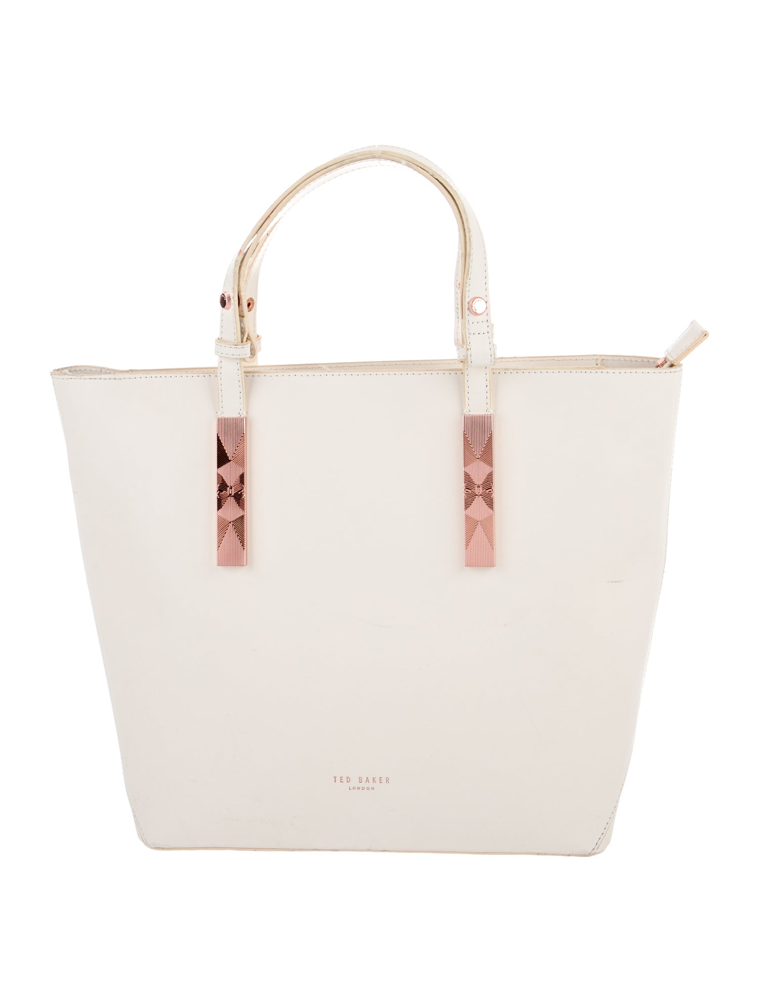 Ted Baker Leather Top Handle Bag