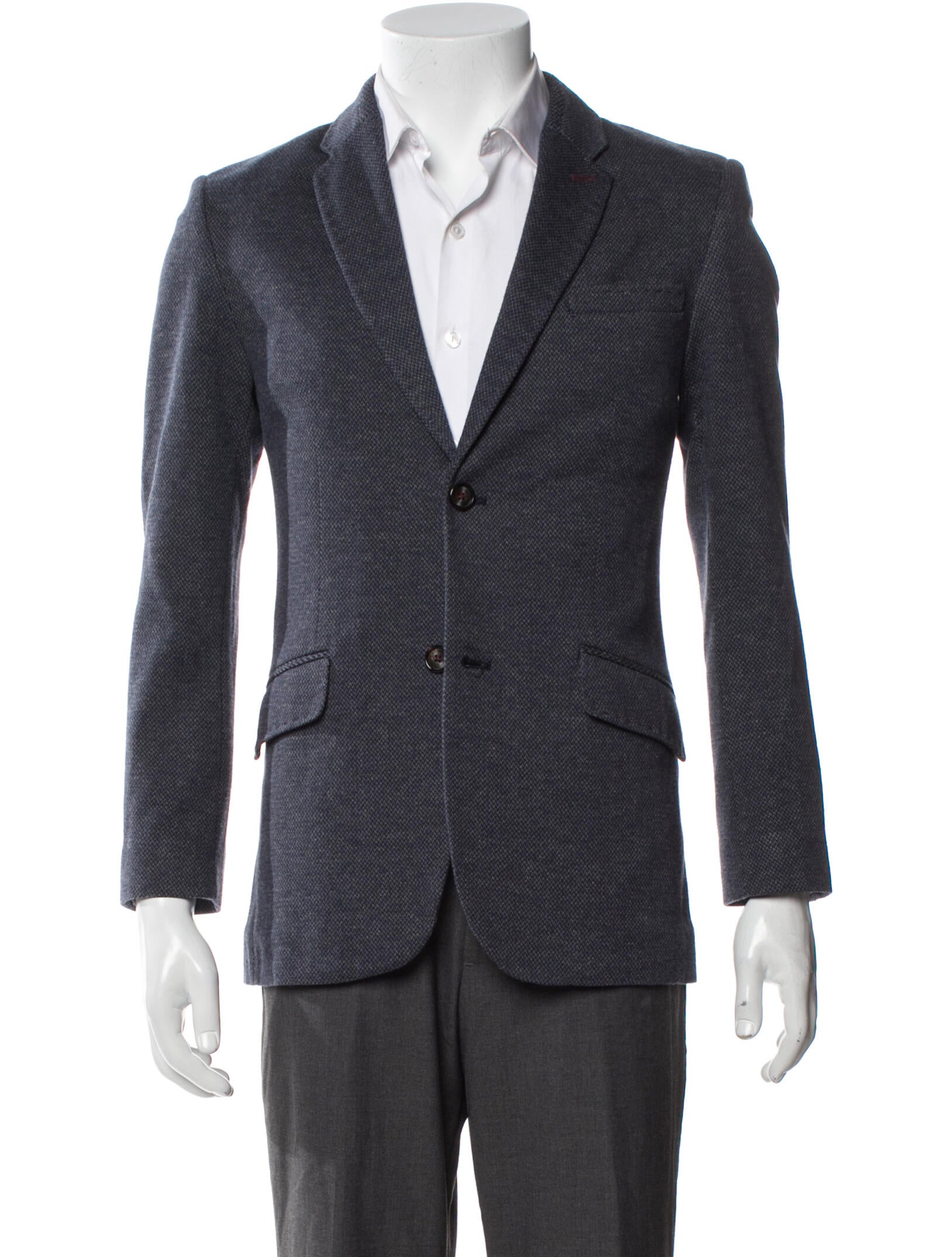 Ted Baker Feather Trim Blazer