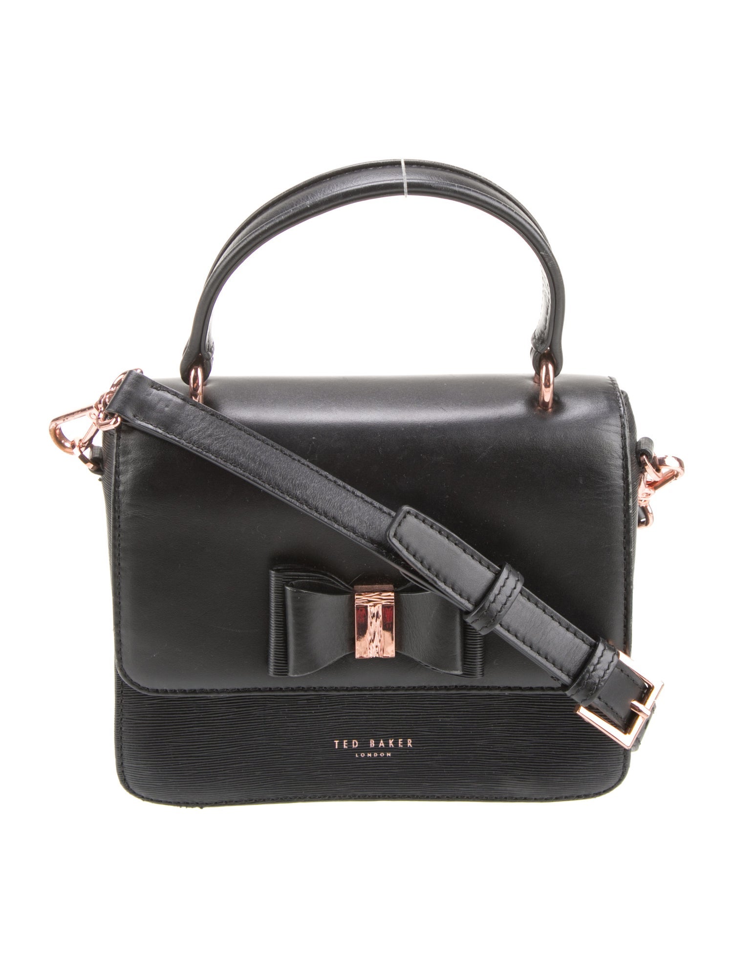 Ted Baker Leather Top Handle Bag