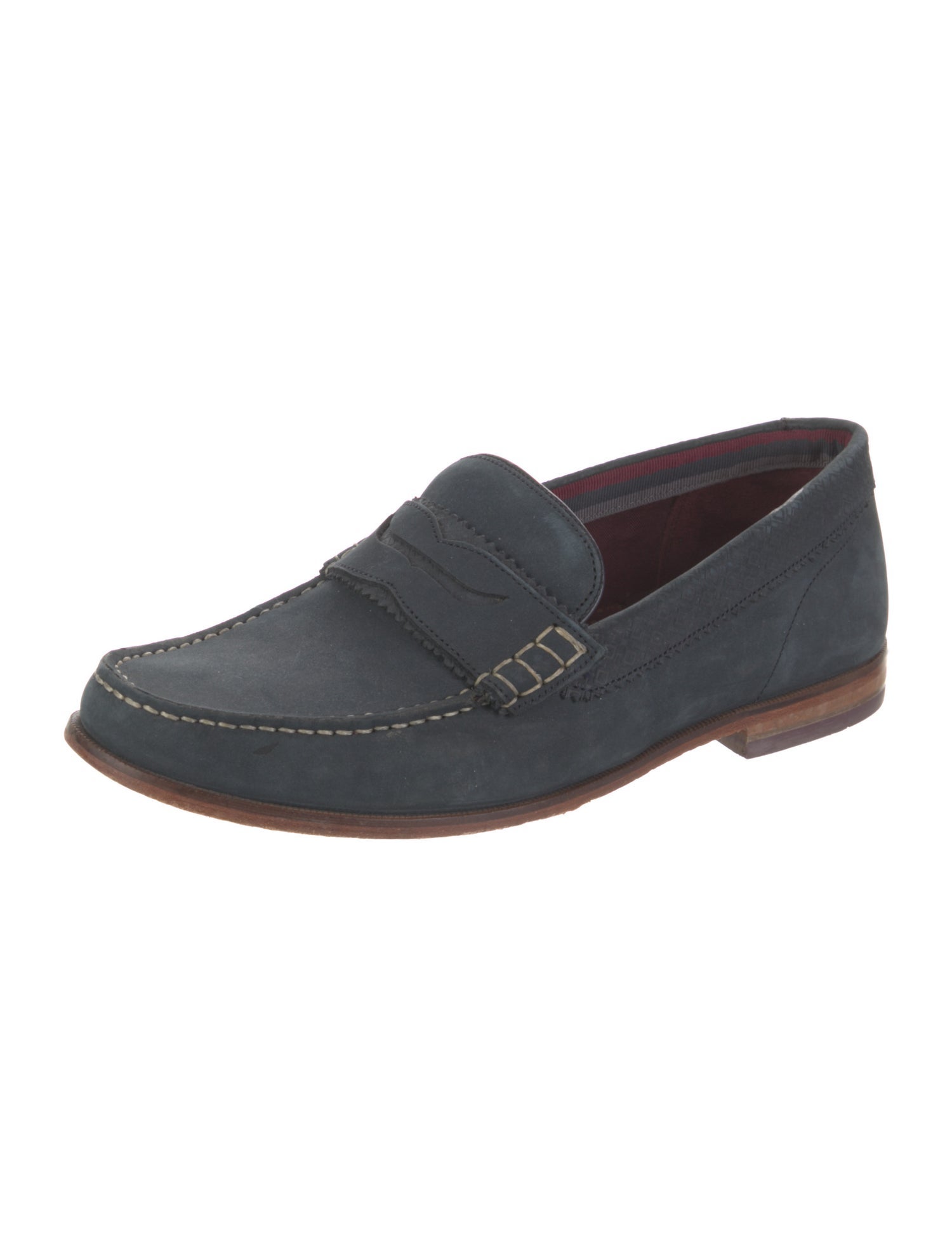 Ted Baker Suede Dress Loafers