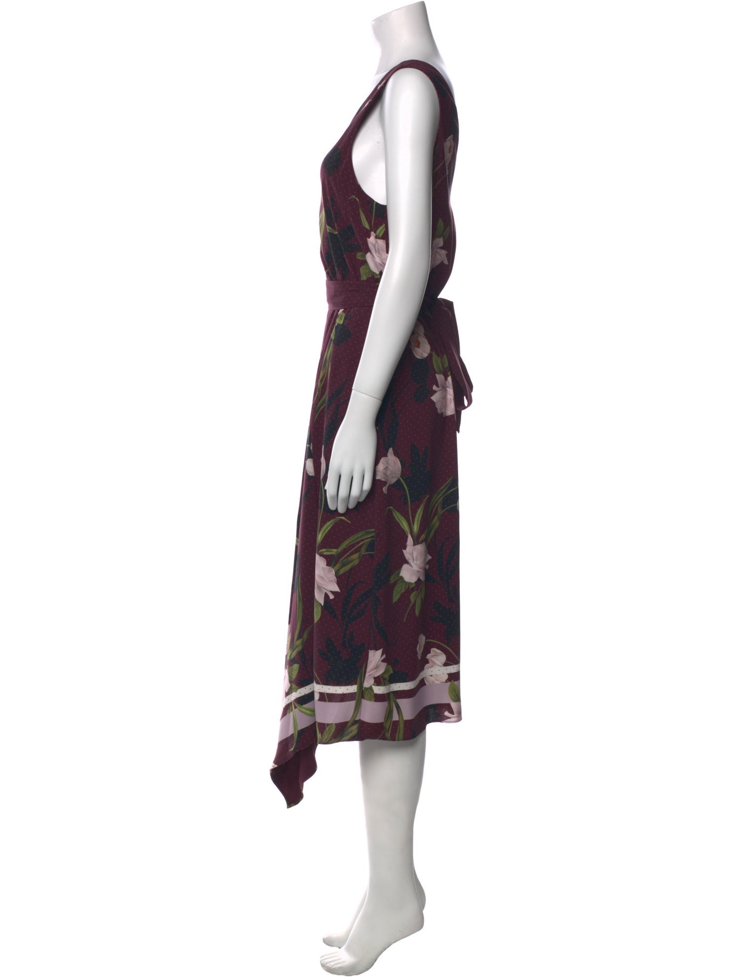 Ted Baker Floral Print Long Dress
