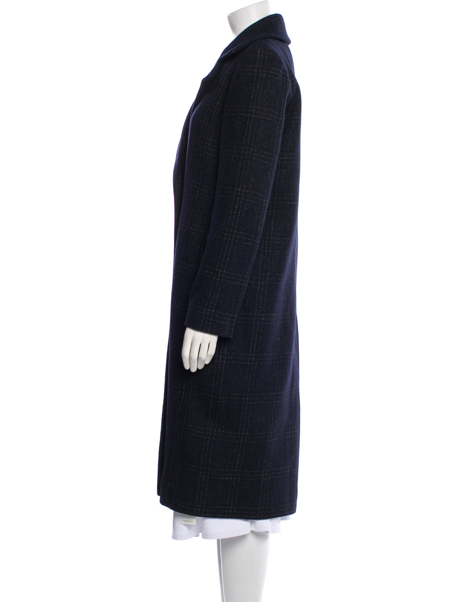 Ted Baker Wool Tweed Pattern Coat