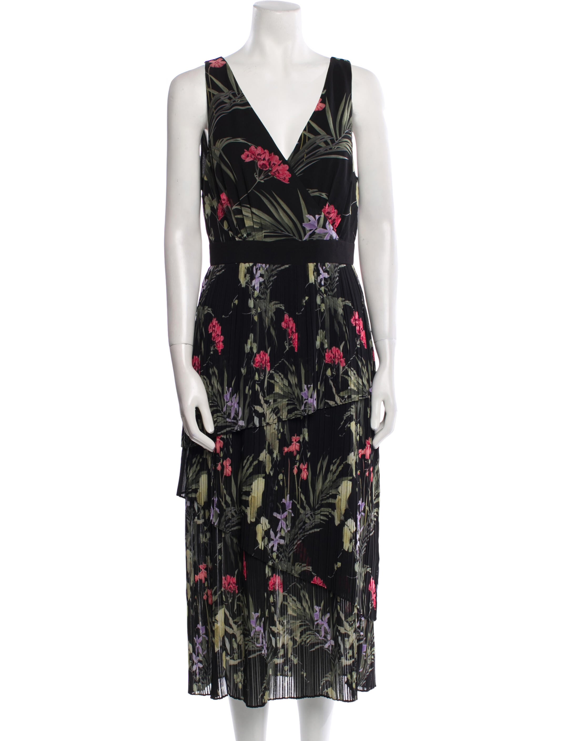 Ted Baker Floral Print Long Dress