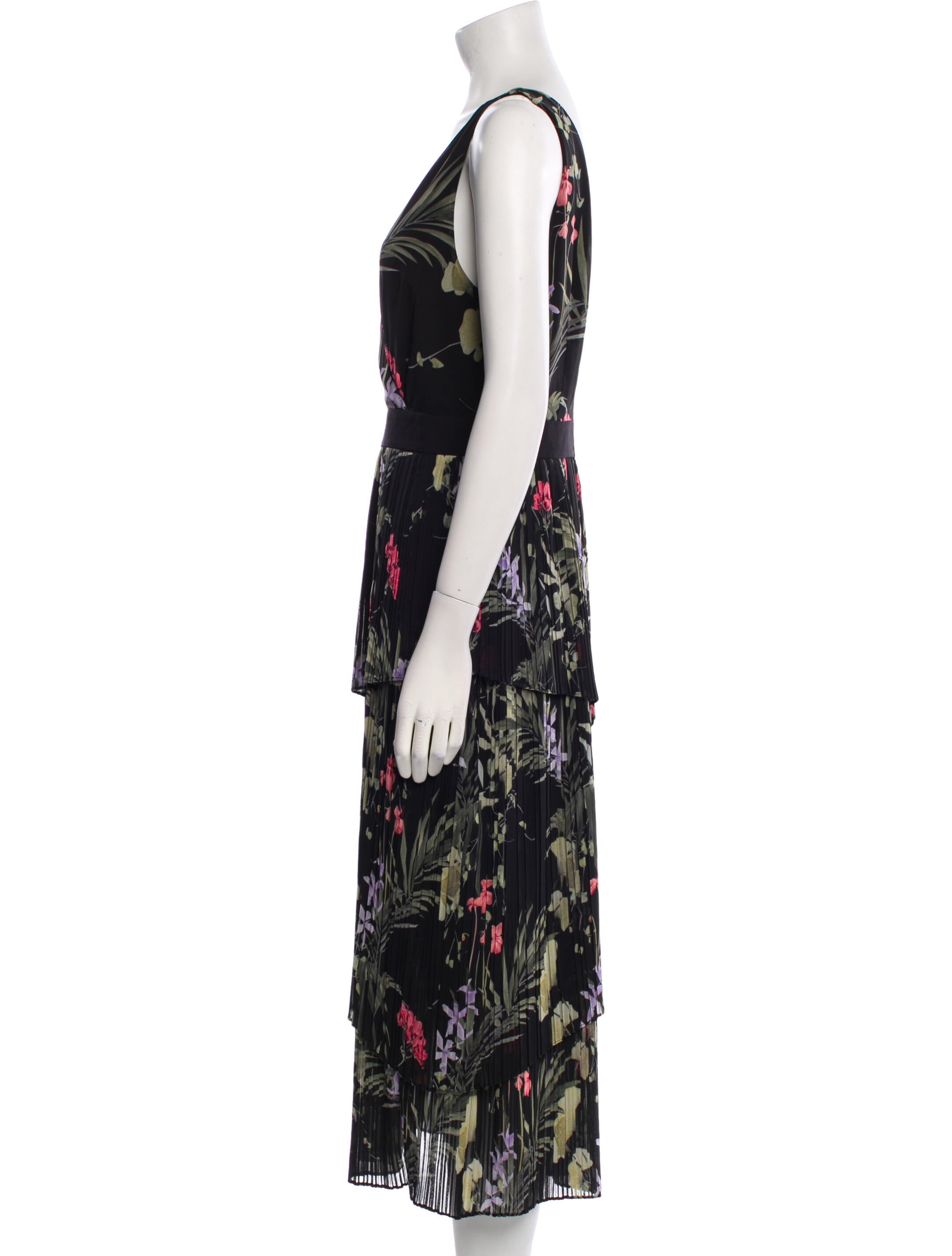 Ted Baker Floral Print Long Dress