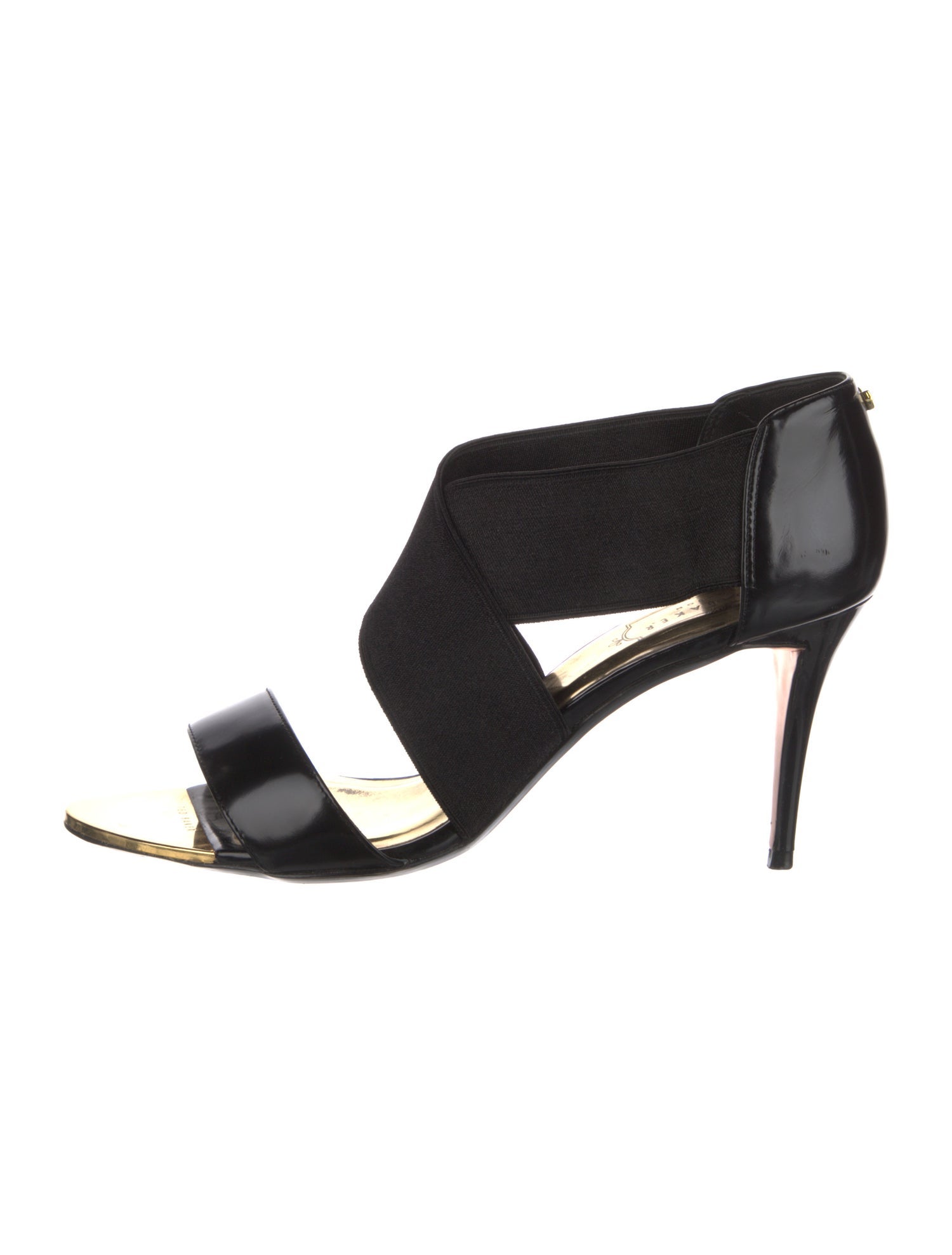 Ted Baker Leather Studded Accents Slingback Sandals