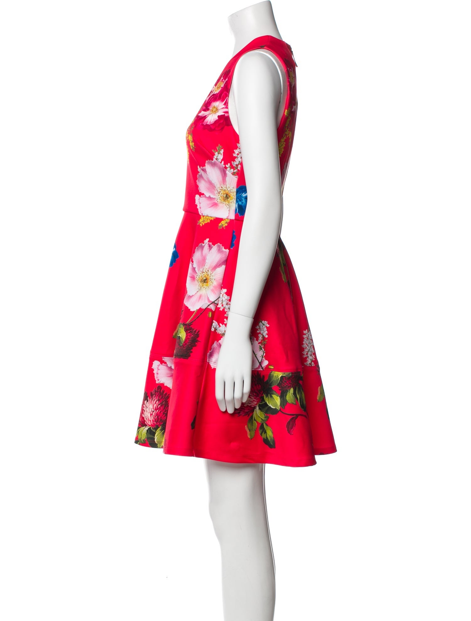 Ted Baker Floral Print Mini Dress