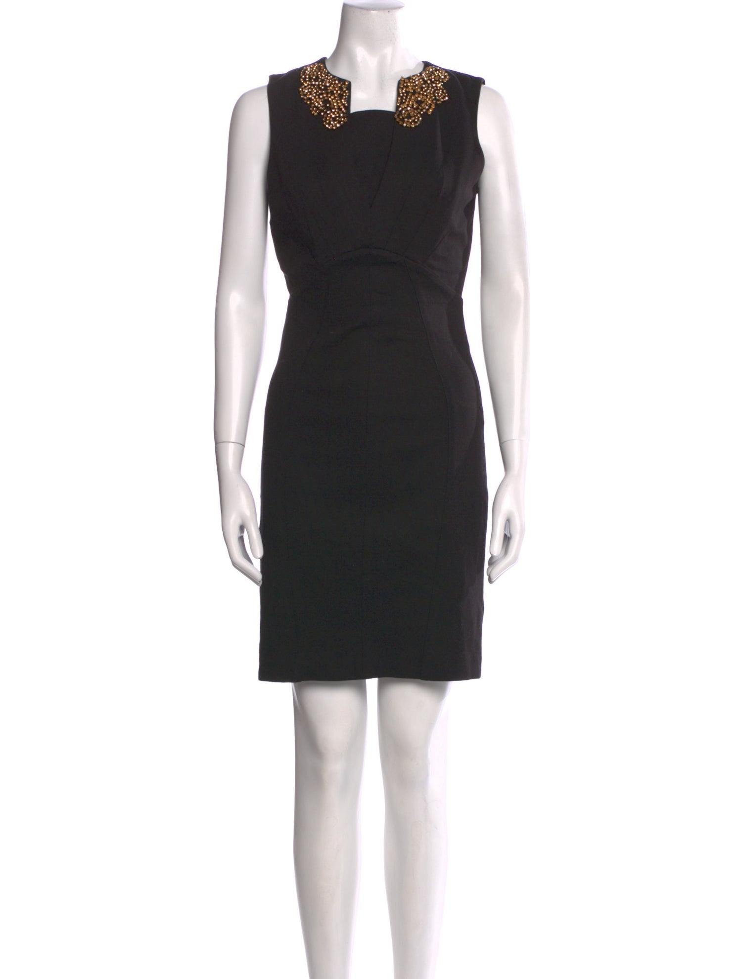 Ted Baker Square Neckline Knee-Length Dress