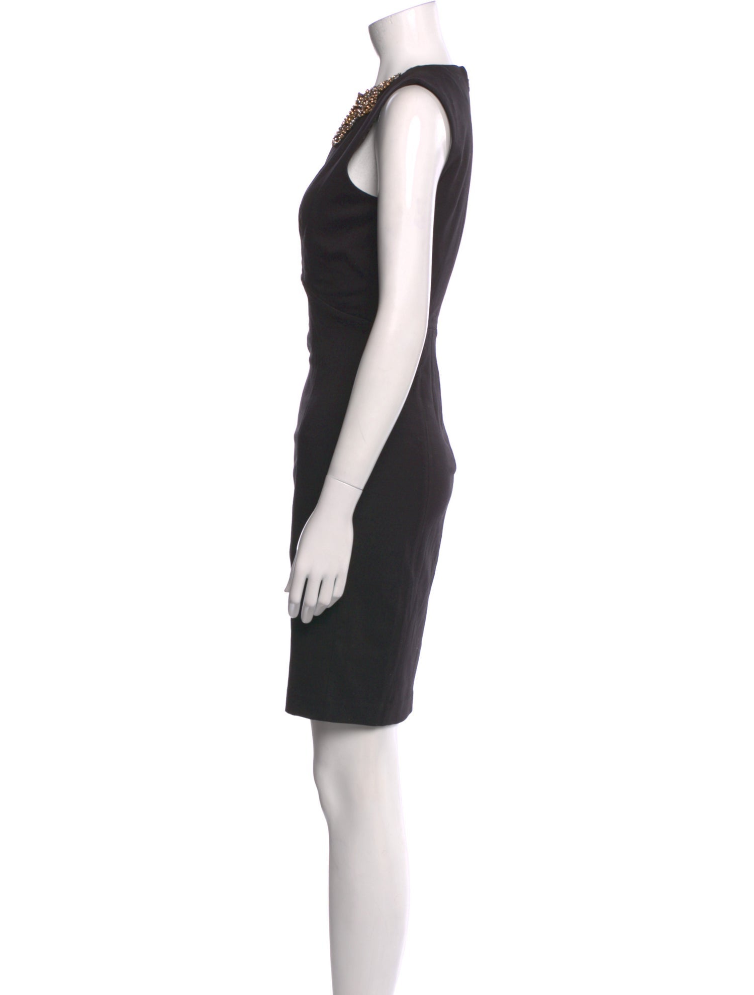 Ted Baker Square Neckline Knee-Length Dress