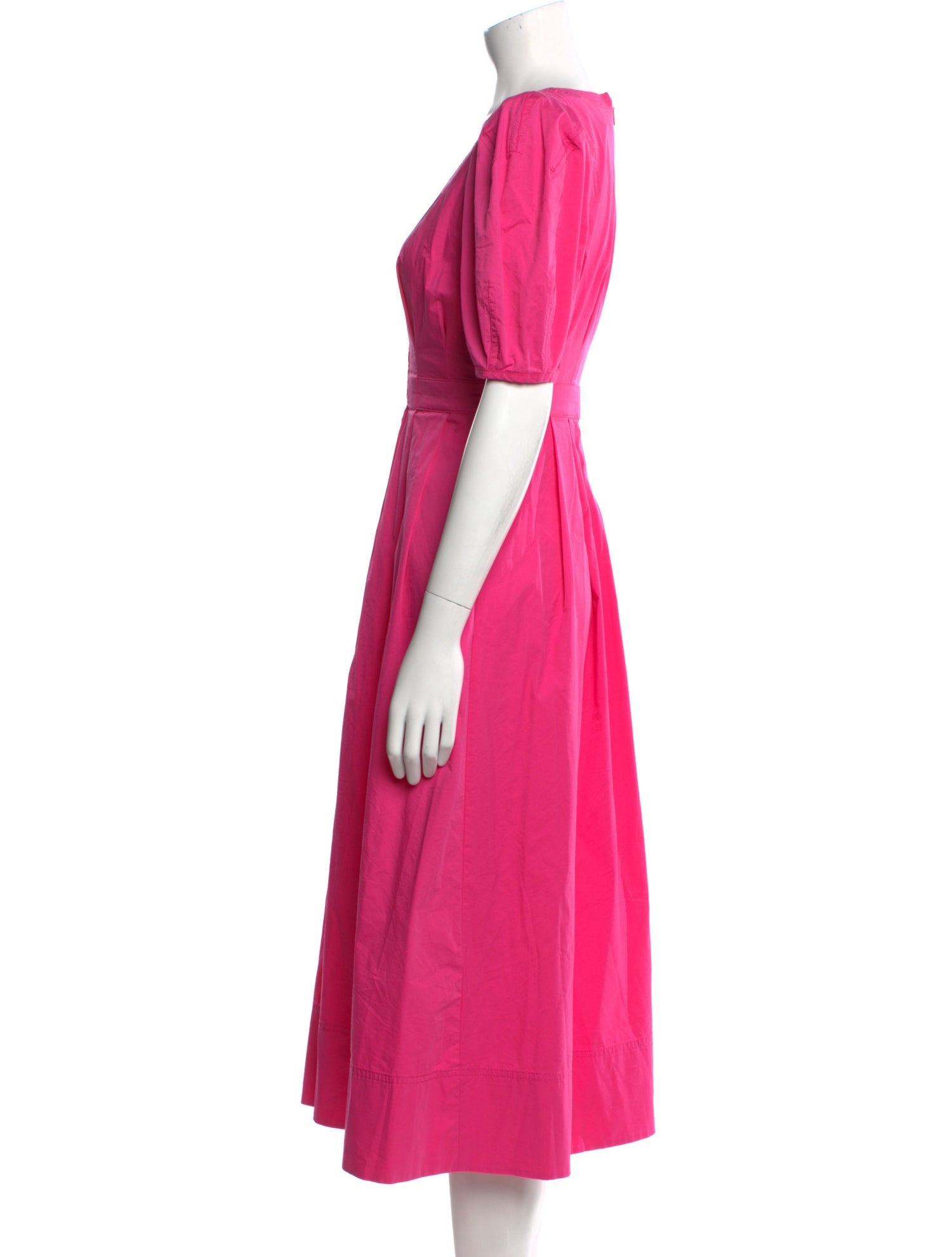 Ted Baker V-Neck Midi Length Dress