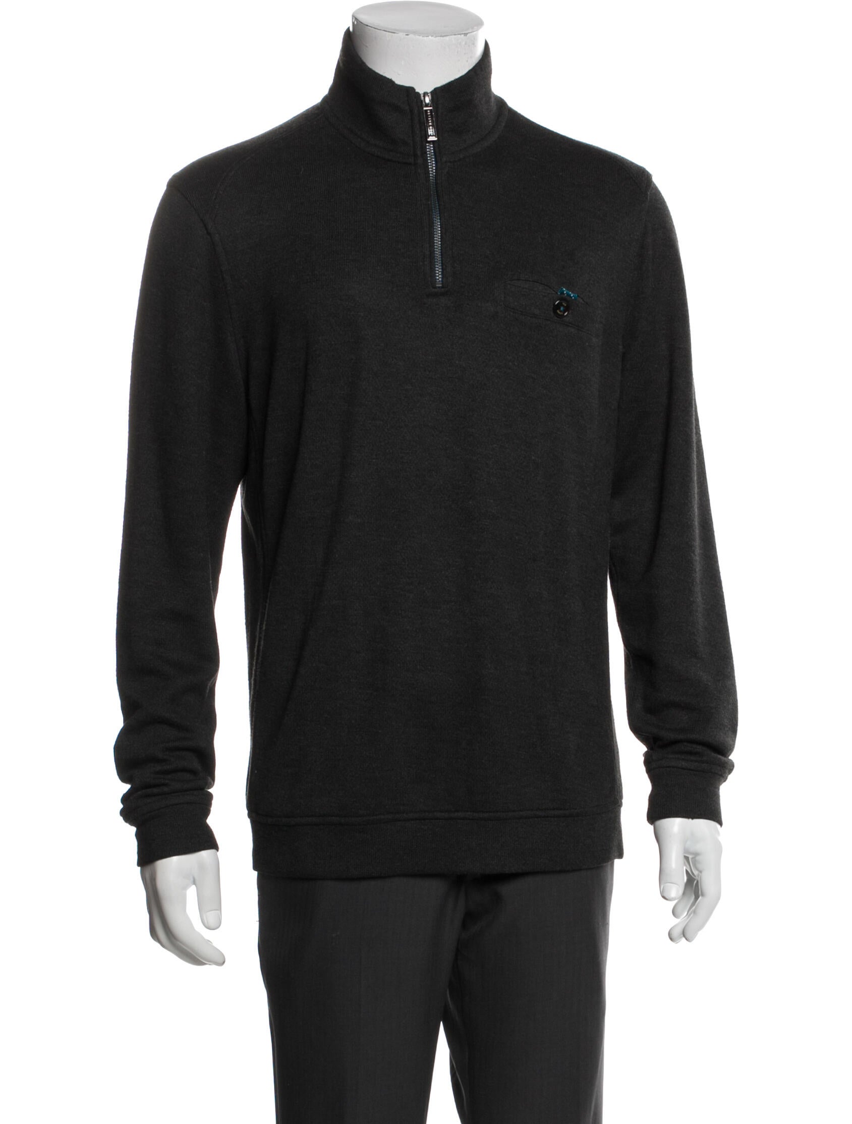 Ted Baker Turtleneck Long Sleeve Polo Sweater