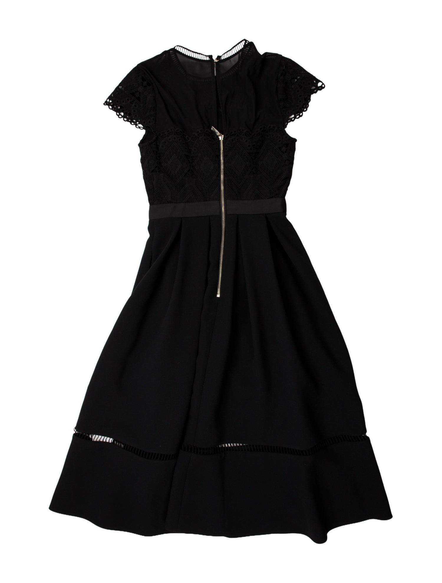 Ted Baker Scoop Neck Midi Length Dress