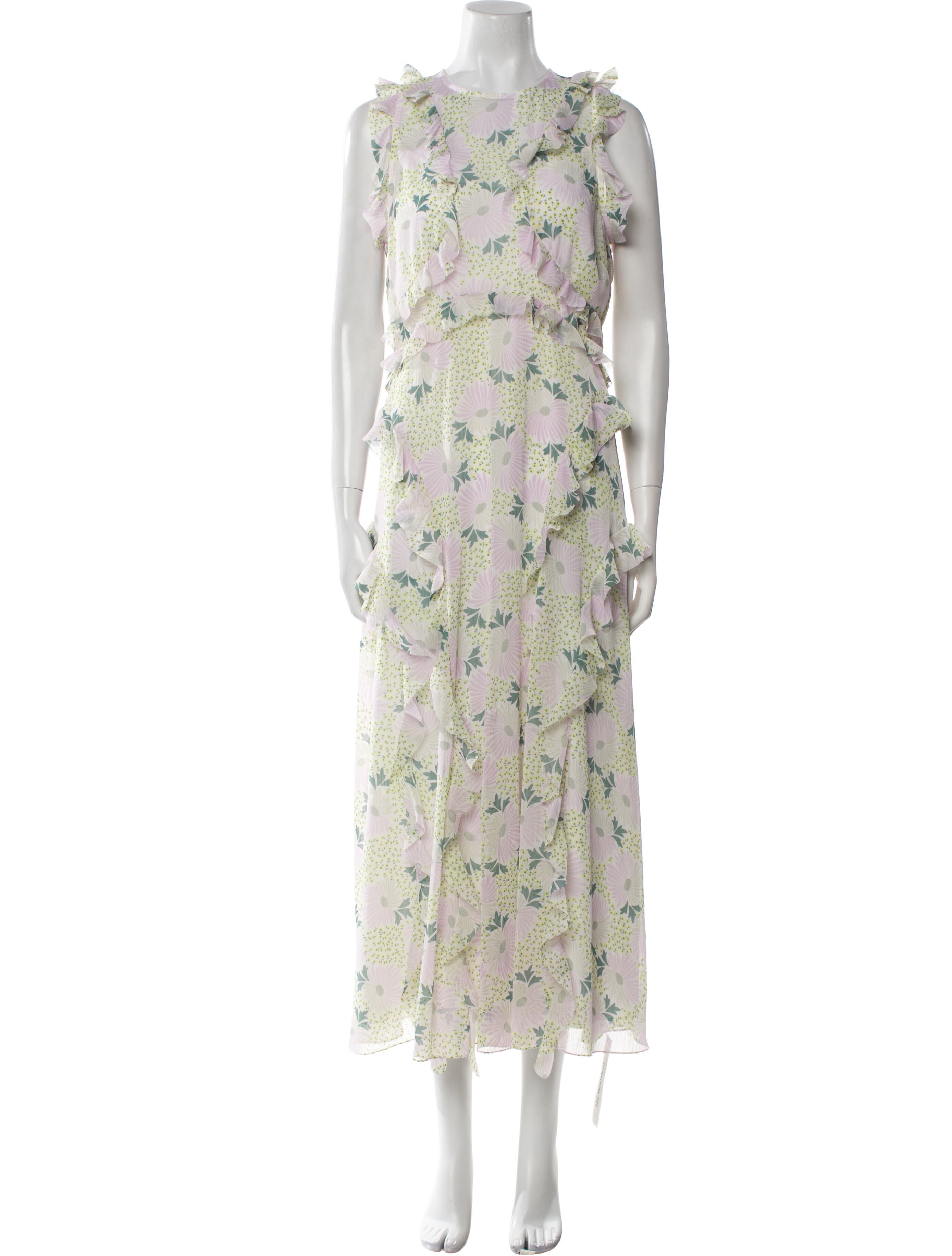 Ted Baker Floral Print Long Dress