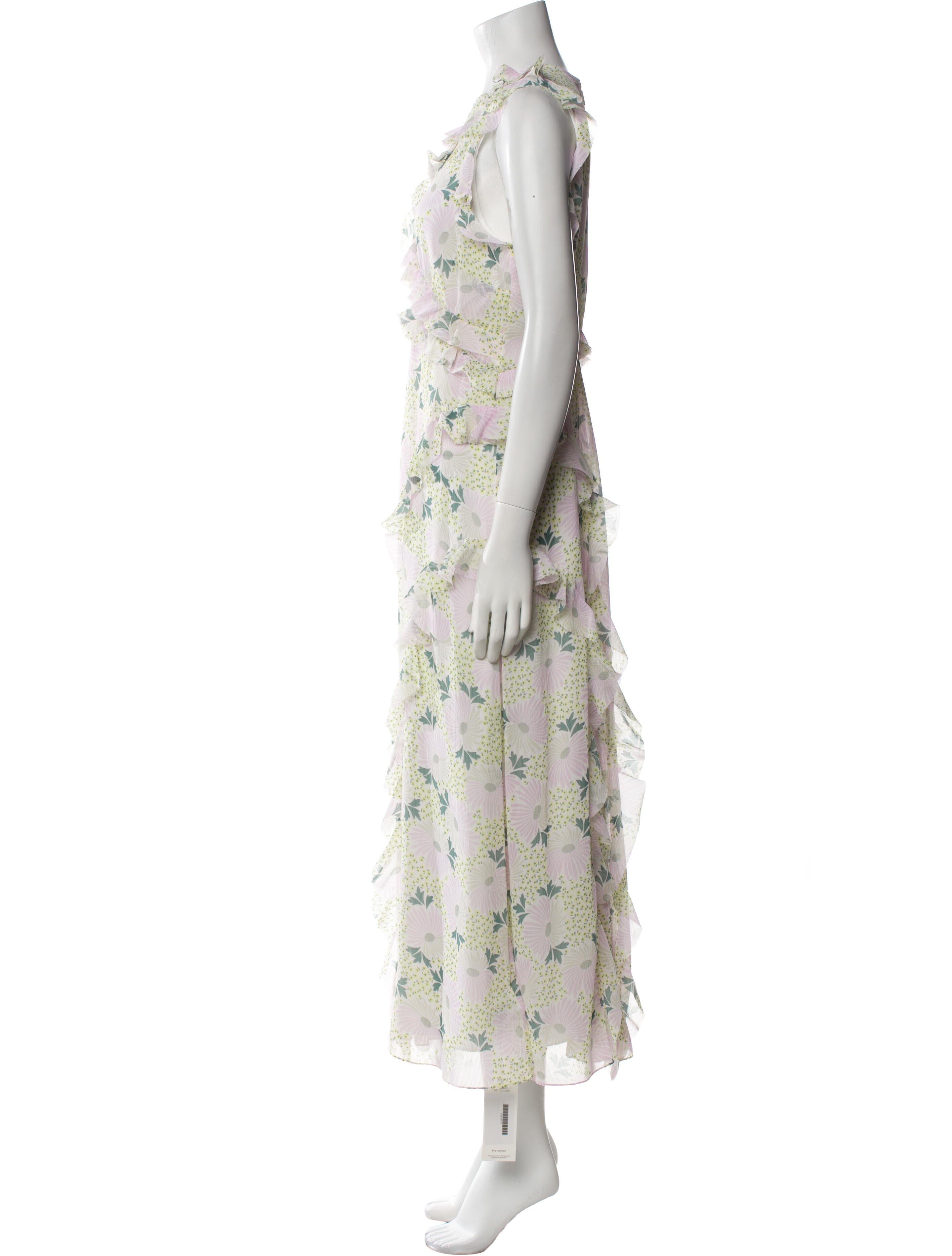 Ted Baker Floral Print Long Dress