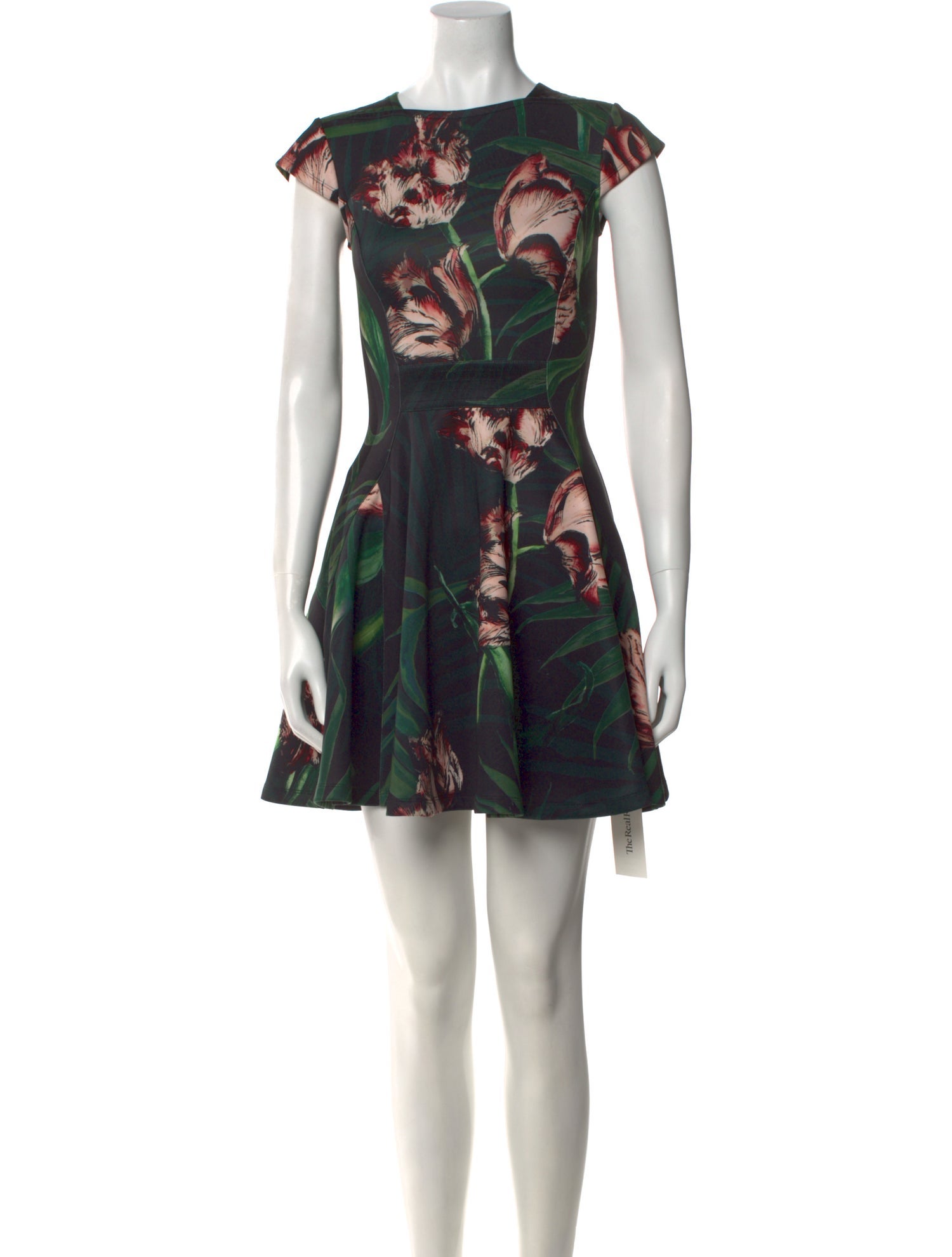 Ted Baker Floral Print Mini Dress