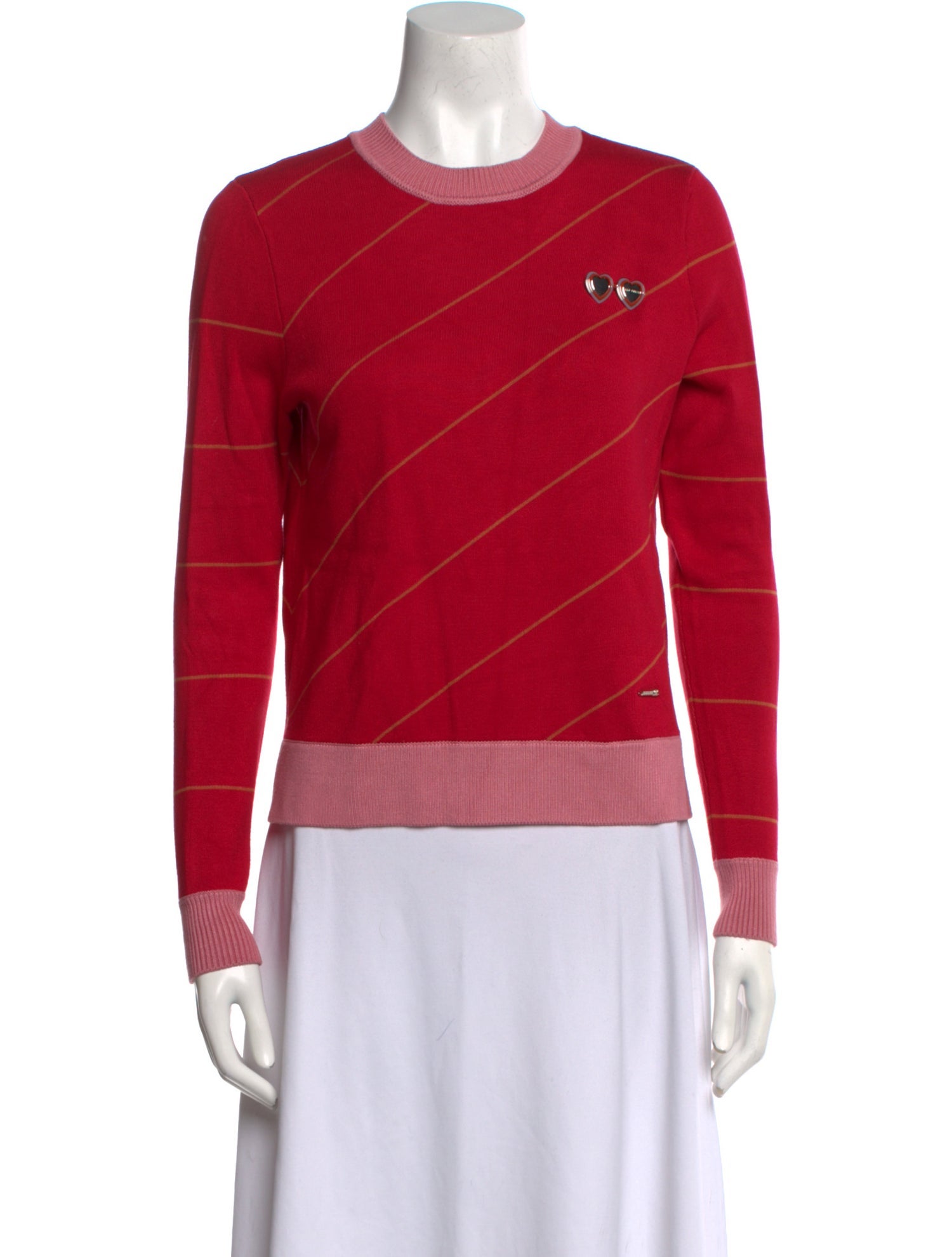 Ted Baker Striped Crew Neck Sweater