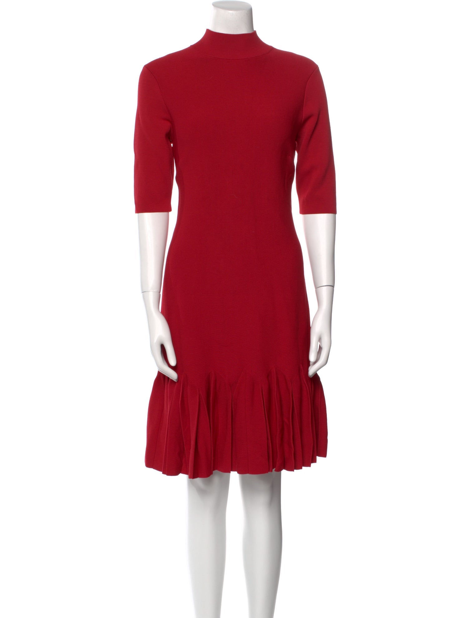 Ted Baker Mock Neck Knee-Length Dress