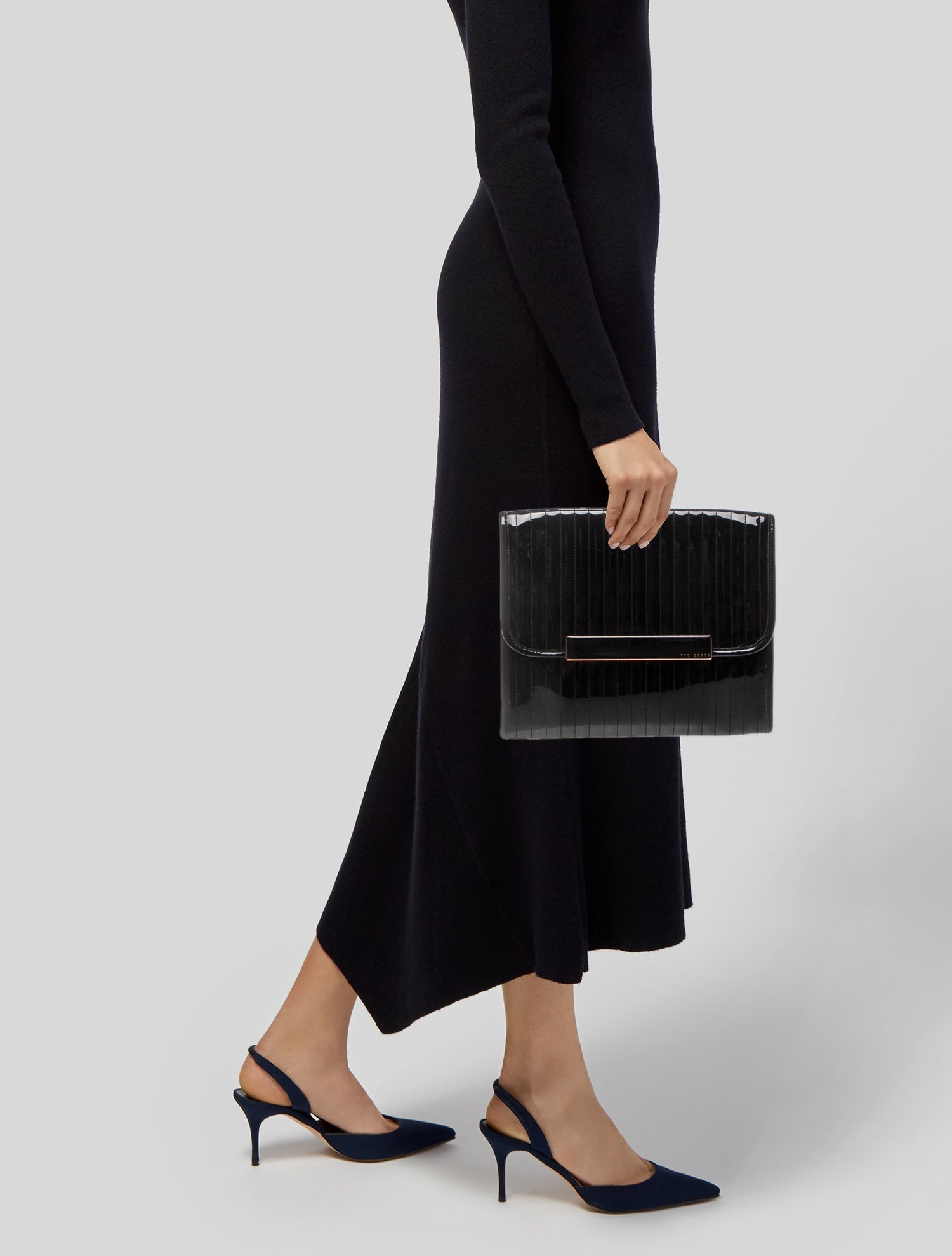 Ted Baker Patent Leather Evening Bag