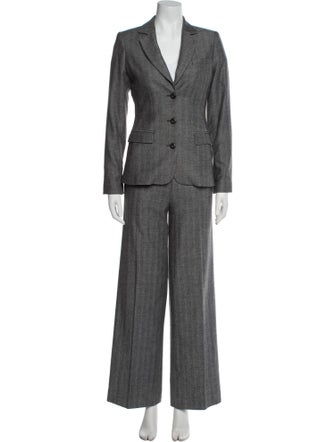 Ted Baker Wool Printed Pantsuit
