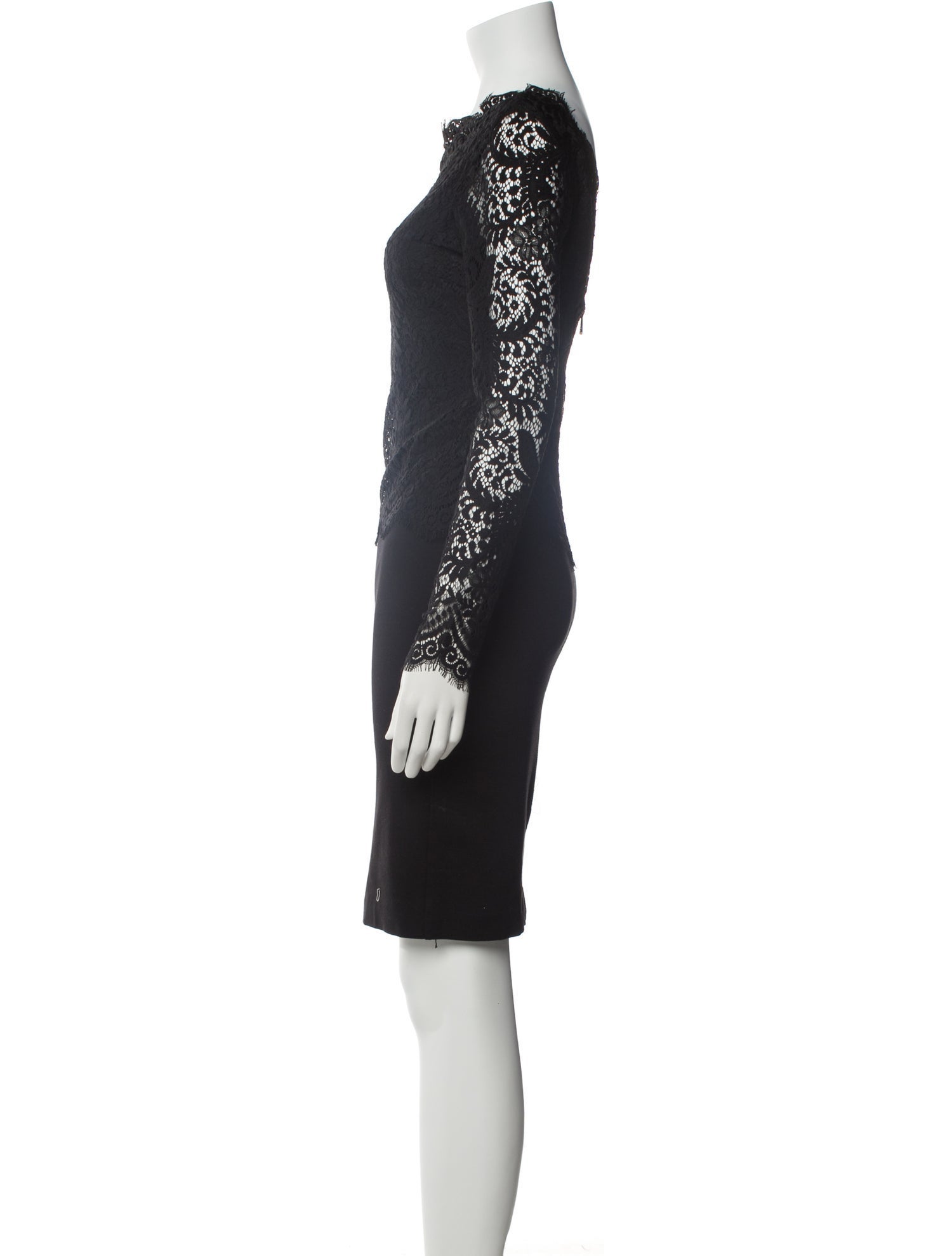 Ted Baker Bateau Neckline Mini Dress