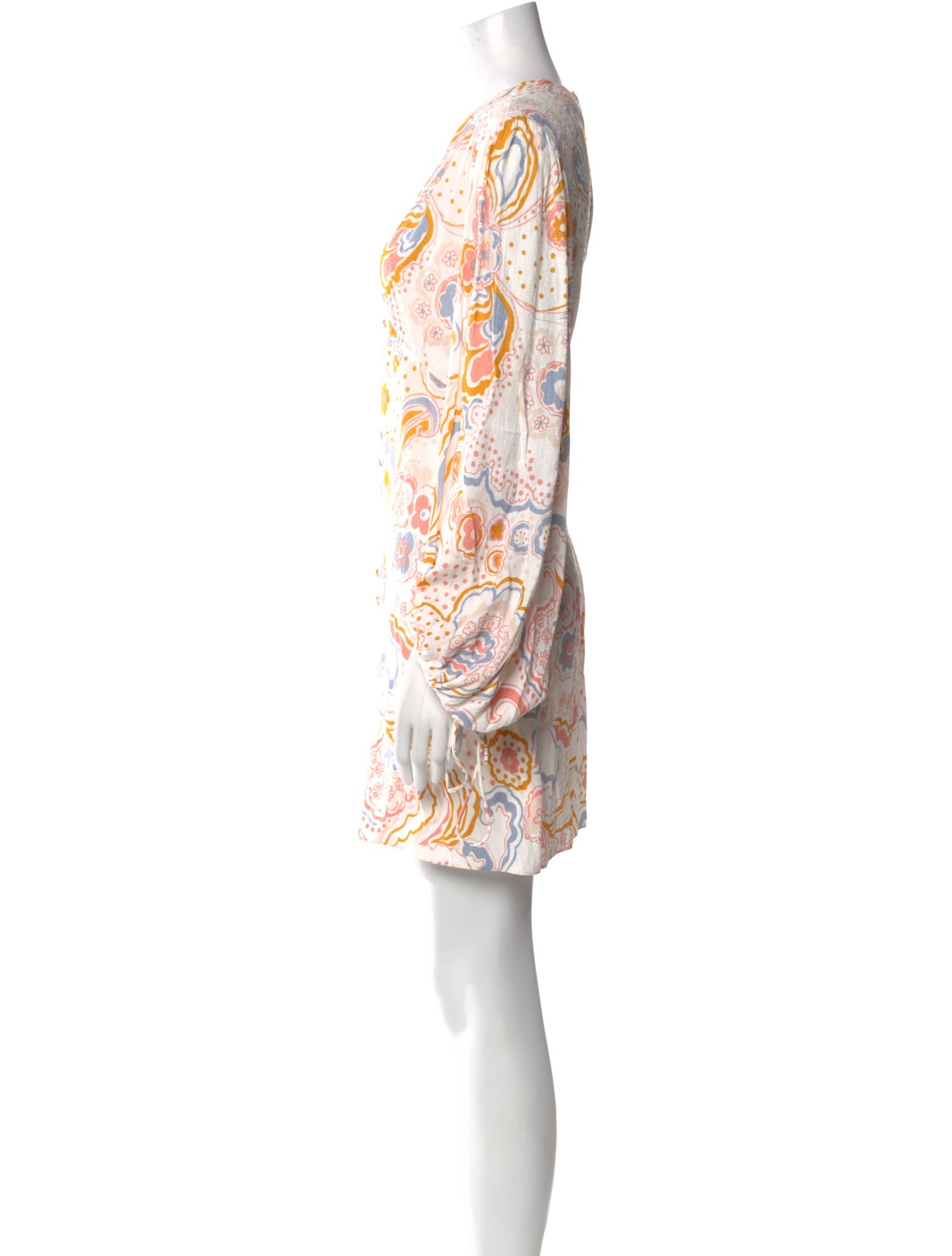 Ted Baker Floral Print Mini Dress