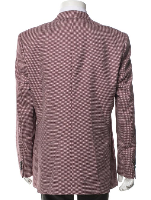 Ted Baker Wool Plaid Print Blazer