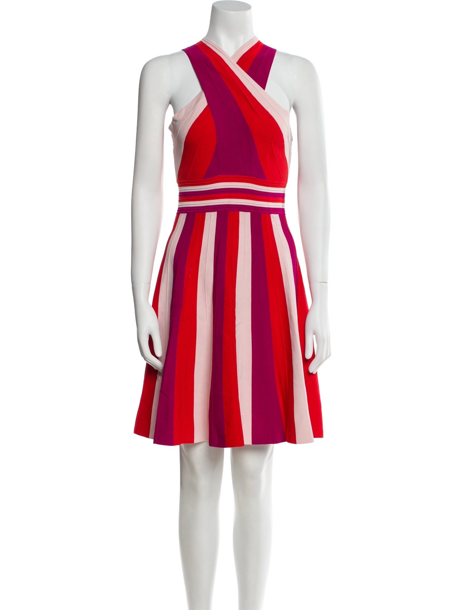 Ted Baker Striped Mini Dress