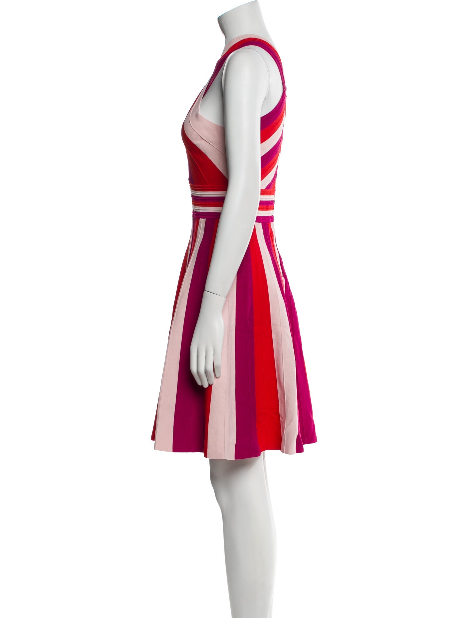 Ted Baker Striped Mini Dress