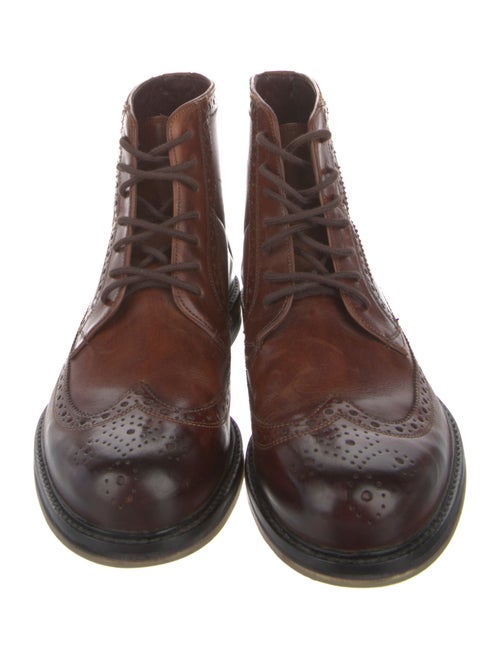 Ted Baker Leather Lace-Up Boots